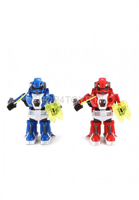 Набор из двух роботов-бойцов на пульте Crazon Robot Battle - 333-VS03 Набор из двух роботов-бойцов на пульте Crazon Robot Battle - 333-VS03