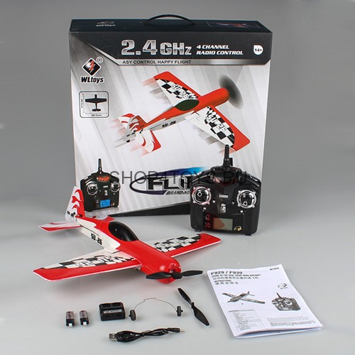 Радиоуправляемый самолет WLtoys SU-26 2.4GHz RTF - F929 Радиоуправляемый самолет WLtoys SU-26 2.4GHz RTF - F929