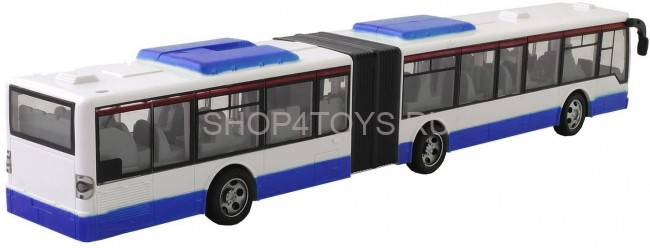 Радиоуправляемый пассажирский Автобус (синий) - 666-676A-B