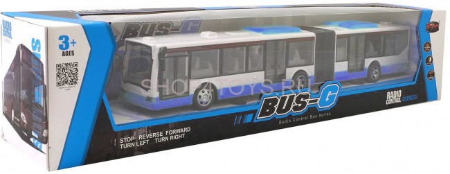 Радиоуправляемый пассажирский Автобус (синий) - 666-676A-B
