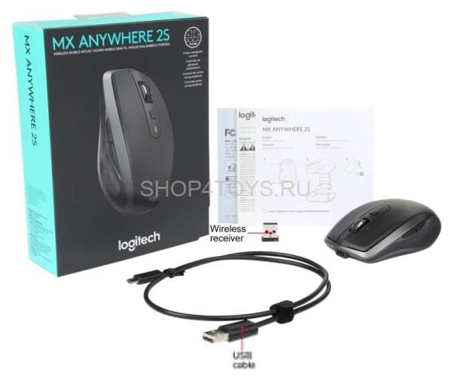 Беспроводная мышь Logitech MX Anywhere 2S Black - 910-006287 Беспроводная мышь Logitech MX Anywhere 2S Black - 910-006287