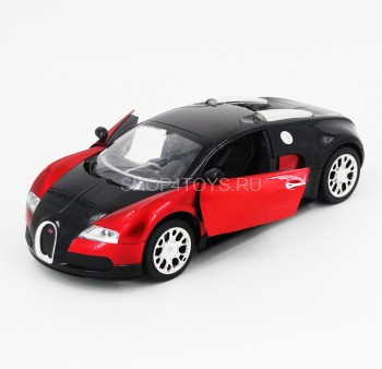 Радиоуправляемая машина MZ Bugatti Veyron Red 1:14 -  2232J Радиоуправляемая машина MZ Bugatti Veyron 1:14 -  2232J. У автомобиля открываются двери с пульта управления.