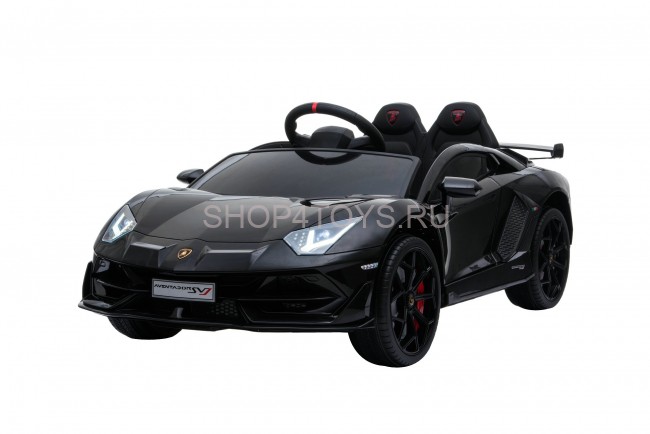 Детский электромобиль Lamborghini SVJ 12V - BLACK - HL328