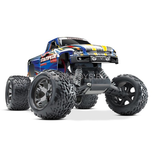 Радиоуправляемый внедорожник Stampede VXL BL TQi 2.4 RTR w/7C NiMH 1/10 - TRA3607 Радиоуправляемый внедорожник Stampede VXL BL TQi 2.4 RTR w/7C NiMH 1/10 - TRA3607