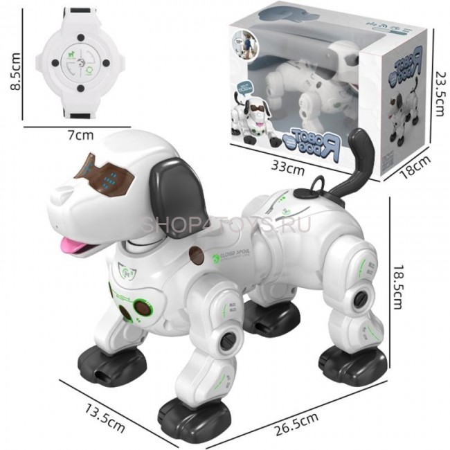 Радиоуправляемая робот-собака HappyCow Robot Dog 2.4GHz - 777-602 Радиоуправляемая робот-собака HappyCow Robot Dog 2.4GHz - 777-602