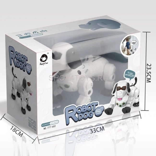 Радиоуправляемая робот-собака HappyCow Robot Dog 2.4GHz - 777-602 Радиоуправляемая робот-собака HappyCow Robot Dog 2.4GHz - 777-602