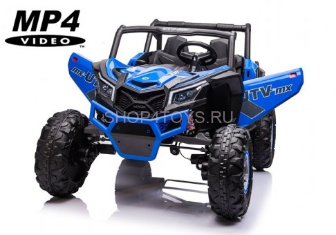 Детский электромобиль XMX Багги (синий, MP4, EVA, 4WD, 24V) - XMX613-4WD-24V-BLUE-MP4 Детский электромобиль XMX Багги (синий, MP4, EVA, 4WD, 24V) - XMX613-4WD-24V-BLUE-MP4