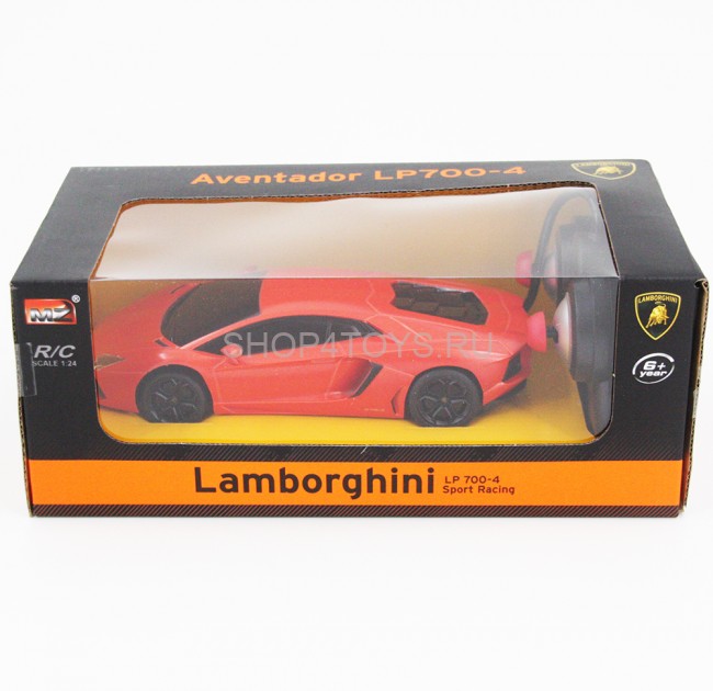 Радиоуправляемая машина Ламборджини MZ Lamborghini Aventodor Orange 1:24 - 27021 Радиоуправляемая машина Ламборджини MZ Lamborghini Aventodor Orange 1:24 - 27021