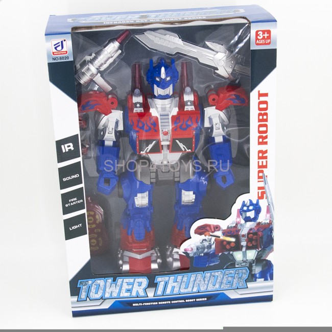 Радиоуправляемый робот трансформер - 6020 / ZYB-B2740 Радиоуправляемый робот трансформер - 6020 / ZYB-B2740