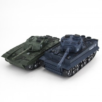 Радиоуправляемый танковый бой Тигр и Type 99 1:32 - 369-22 Радиоуправляемый танковый бой Тигр и Type 99 1:32 - 369-22