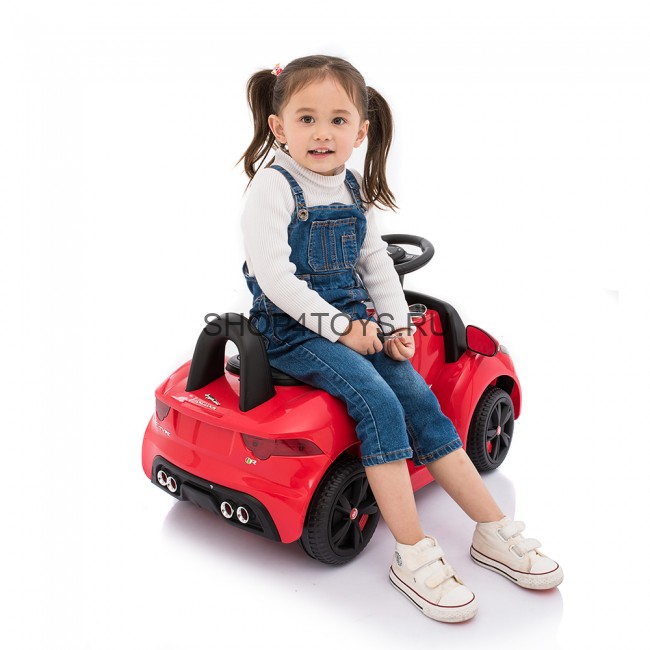 Детский электромобиль-каталка Dongma Jaguar F-Type Convertible Red 6V 2.4G - DMD-238-R Детский электромобиль-каталка Dongma Jaguar F-Type Convertible Red 6V 2.4G - DMD-238-R