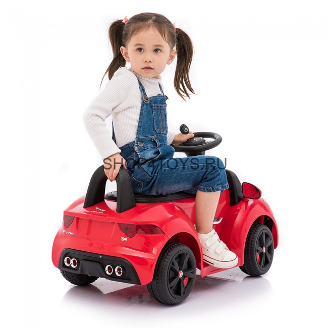 Детский электромобиль-каталка Dongma Jaguar F-Type Convertible Red 6V 2.4G - DMD-238-R Детский электромобиль-каталка Dongma Jaguar F-Type Convertible Red 6V 2.4G - DMD-238-R