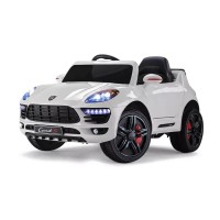 Детский электромобиль Porsche Macan Style 12V - HL-1518-WHITE