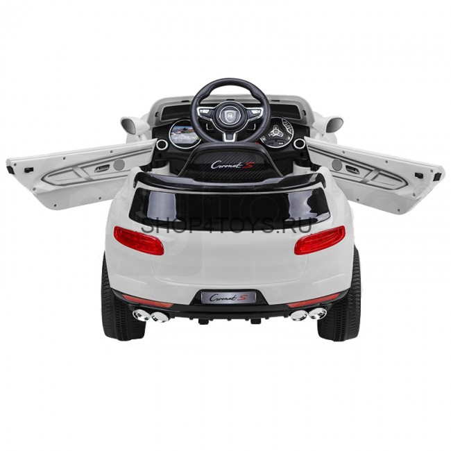 Детский электромобиль Porsche Macan Style 12V - HL-1518-WHITE
