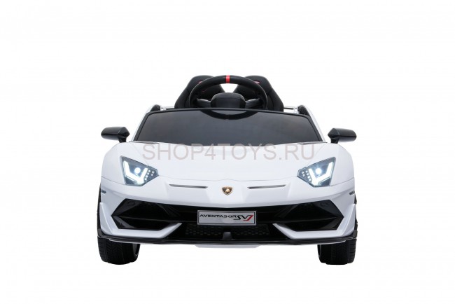 Детский электромобиль Lamborghini SVJ 12V - WHITE - HL328 Детский электромобиль Lamborghini SVJ 12V - WHITE - HL328