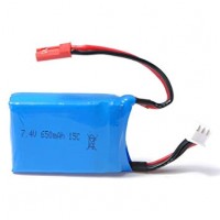 Аккумулятор 7.4V 650 mAh (разъем JST) - H101-17