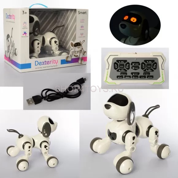 Радиоуправляемая собака-робот Smart Robot Black Dog ''Dexterity'' - 18011 Радиоуправляемая собака-робот Smart Robot Black Dog ''Dexterity'' - 18011