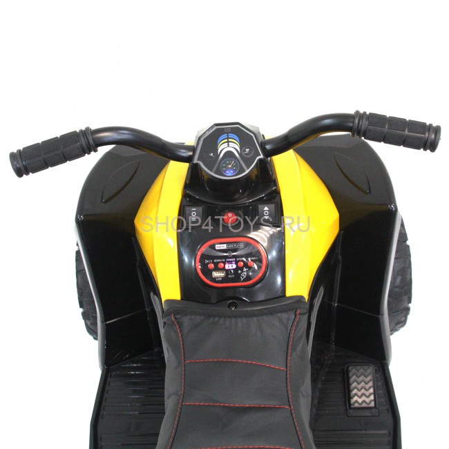 Детский квадроцикл EVA 2WD 12V - HM1588-YELLOW Детский квадроцикл EVA 2WD 12V - HM1588-YELLOW