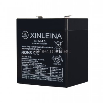 Аккумулятор XINLEINA 12V 4.5-4Ah/20Hr - 6-FM-4.5 Аккумулятор XINLEINA 12V 4.5-4Ah/20Hr - 6-FM-4.5