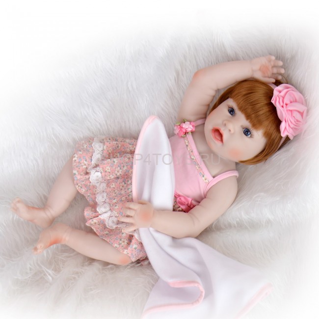 Реборн силиконовая девочка Вита
