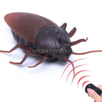 Радиоуправляемый робот ZF Таракан - 9916 Это игрушечное насекомое выглядит очень реалистично, но что еще интереснее, таракан умеет самостоятельно двигаться