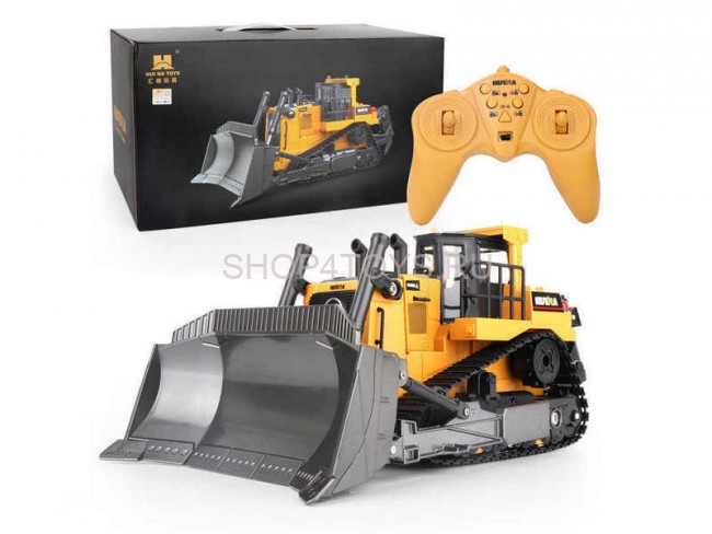 Радиоуправляемый бульдозер HUINA масштаб 1:16 2.4G - HN1569 Радиоуправляемый бульдозер HUINA масштаб 1:16 2.4G - HN1569