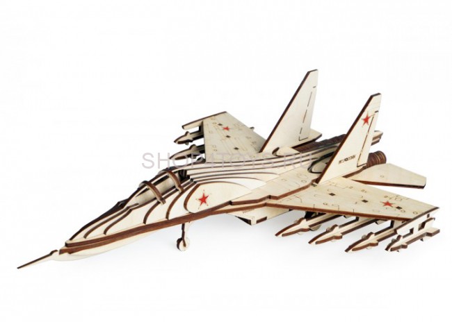 Конструктор 3D деревянный Lemmo Российский Истребитель СУ-30 - СУ-30 Конструктор 3D деревянный Lemmo Российский Истребитель СУ-30 - СУ-30