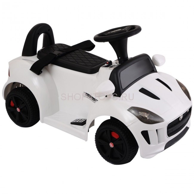 Детский электромобиль-каталка Dongma Jaguar F-Type Convertible White 6V 2.4G - DMD-238-W Детский электромобиль-каталка Dongma Jaguar F-Type Convertible White 6V 2.4G - DMD-238-W