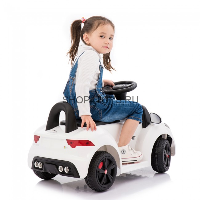 Детский электромобиль-каталка Dongma Jaguar F-Type Convertible White 6V 2.4G - DMD-238-W Детский электромобиль-каталка Dongma Jaguar F-Type Convertible White 6V 2.4G - DMD-238-W
