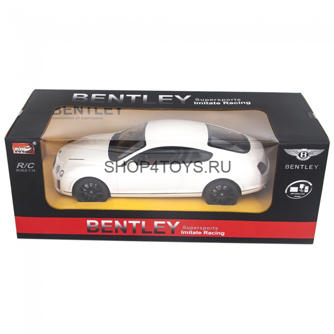 Радиоуправляемая машина Bentley GT Supersport White 1:14 - MZ-2048-W Радиоуправляемая машина Bentley GT Supersport White 1:14 - MZ-2048-W