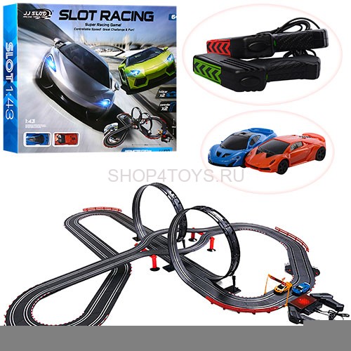 Гоночный трек Ралли от сети длина трека 1020 см 1:43 - JJ100-2 Гоночный трек Ралли от сети длина трека 1020 см 1:43 - JJ100-2