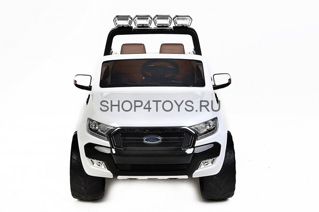 Детский электромобиль Dake Ford Ranger White 4WD MP4 - DK-F650-W