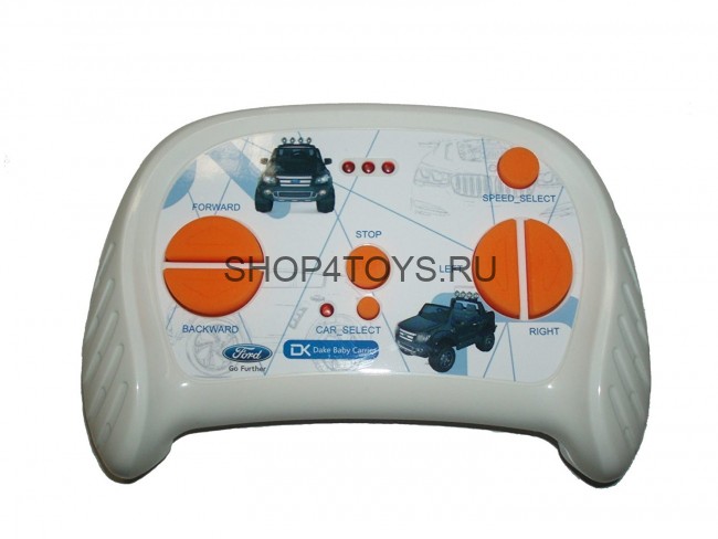 Детский электромобиль Dake Ford Ranger White 4WD MP4 - DK-F650-W