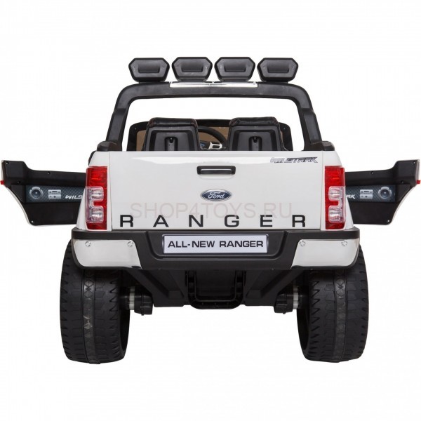 Детский электромобиль Dake Ford Ranger White 4WD MP4 - DK-F650-W