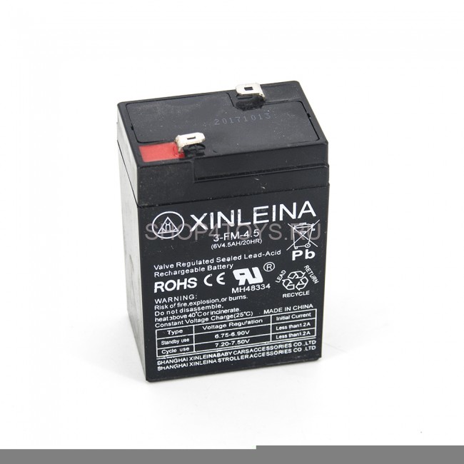 Аккумулятор XINLEINA 6V4.5Ah/20Hr - 3FM4.5 купить оптом и в розницу