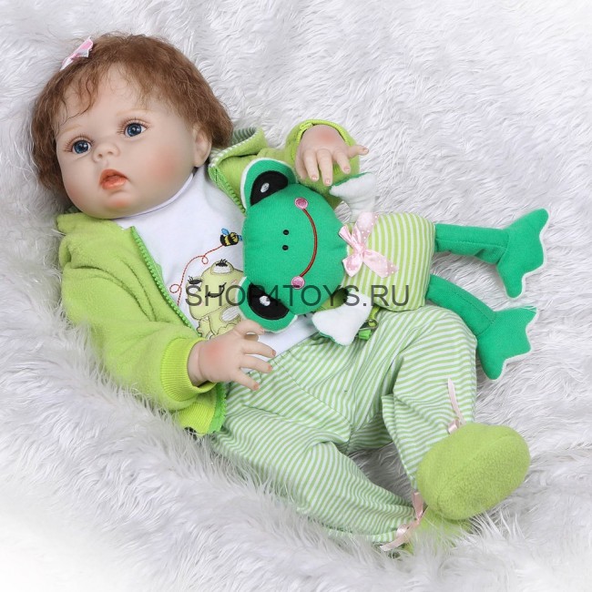 Кукла реборн полностью силиконовая Валерия Кукла реборн полностью силиконовая Валерия