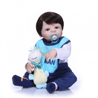 Реборн с полностью силиконовым телом мальчик Макс Реборн с полностью силиконовым телом мальчик Макс